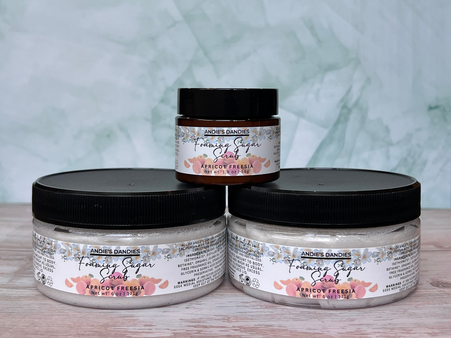 Foaming Sugar Scrubs