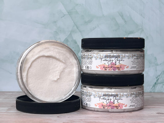 Foaming Sugar Scrubs