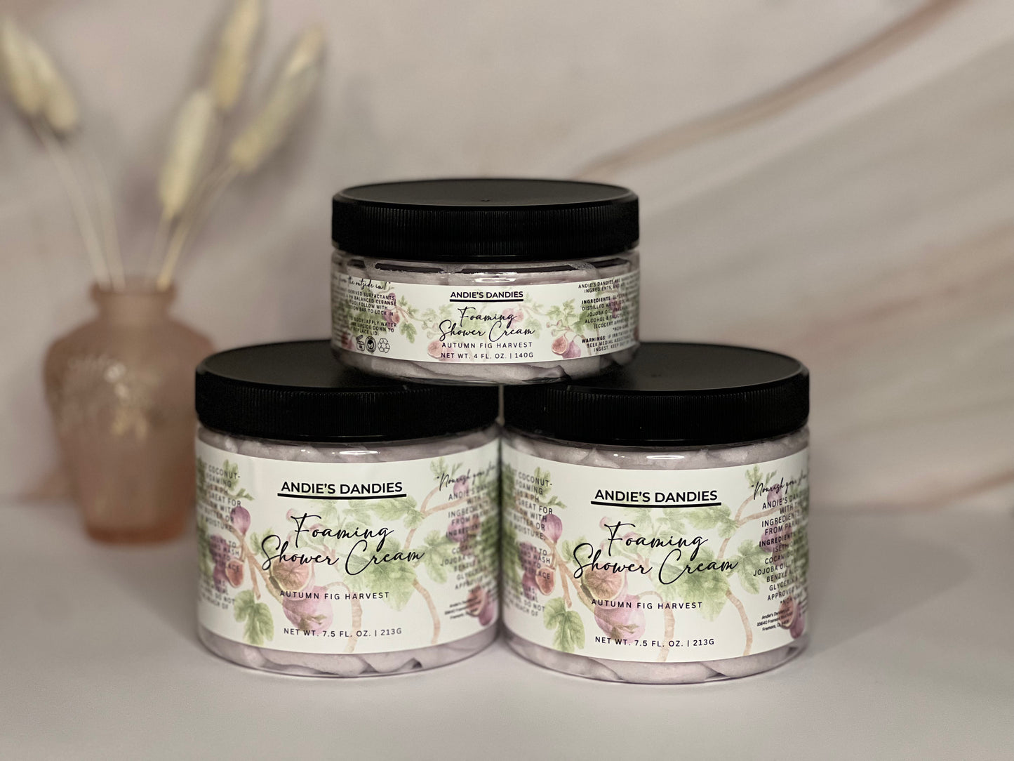 Autumn Fig Harvest Foaming Shower Cream