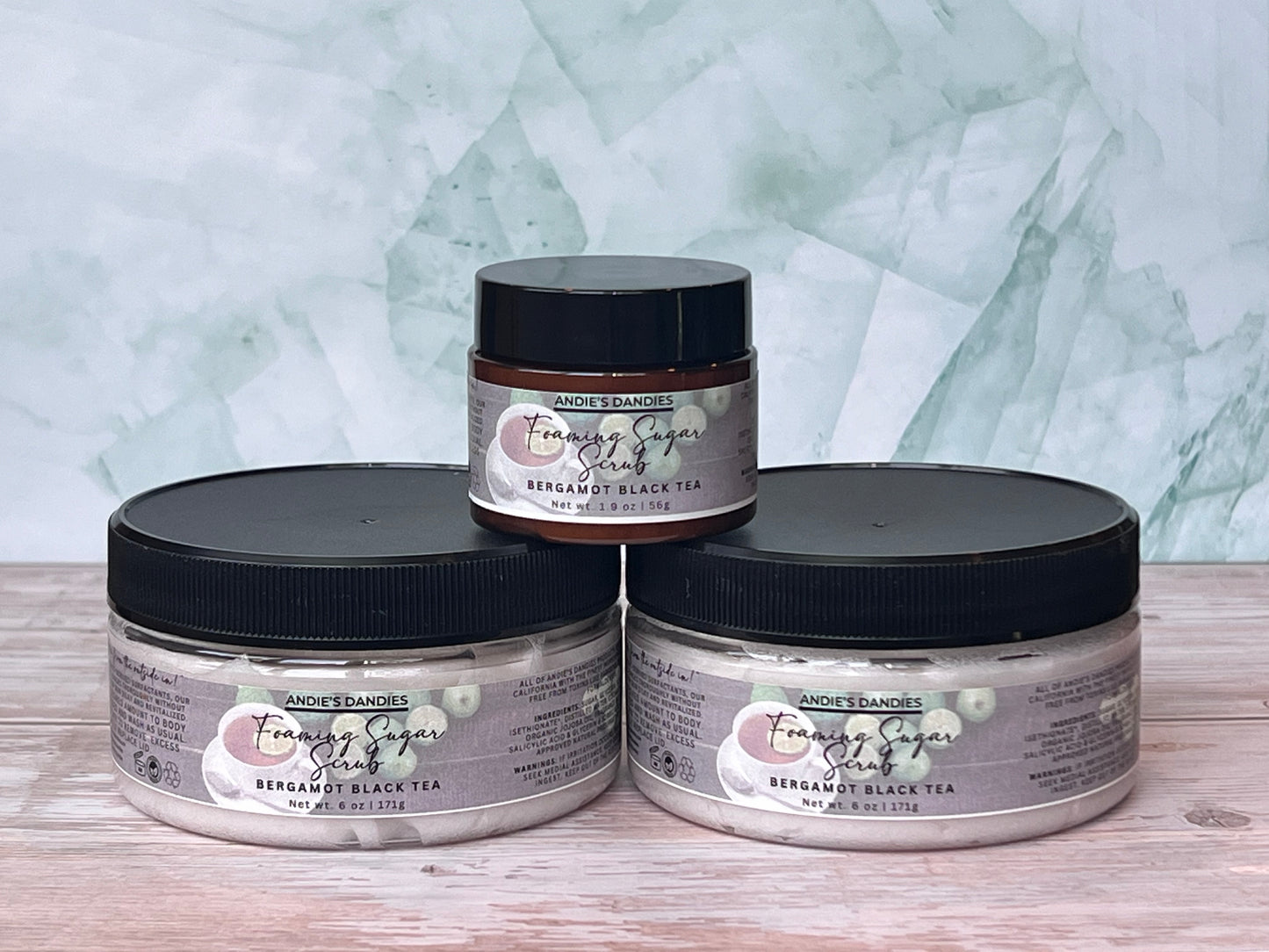 Foaming Sugar Scrubs