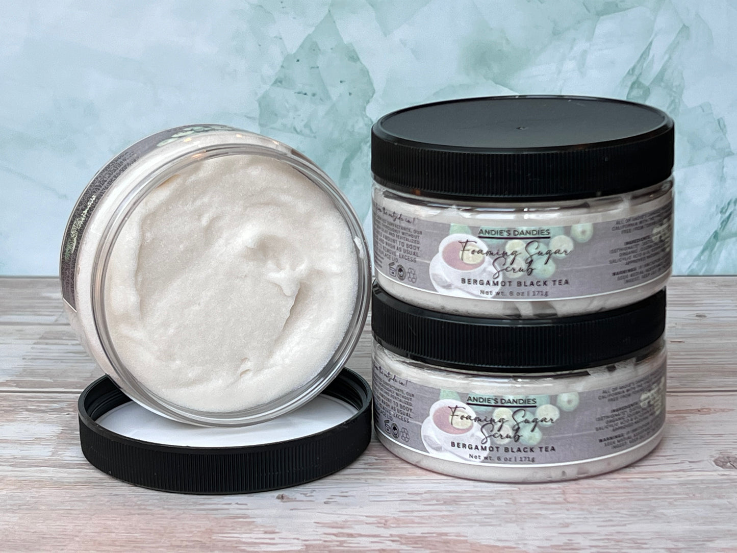 Foaming Sugar Scrubs